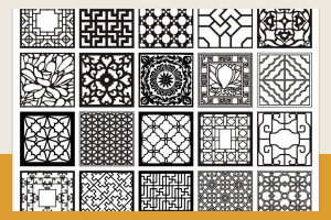 Mẫu hoa văn CNC Classic