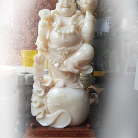 Tượng Phật Di Lặc đá tự nhiên mẫu 2