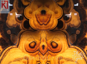 Tranh Onyx vân đối xứng “Con Cú”