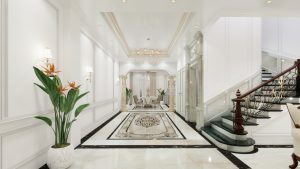 ĐÁ ỐP SÀN HOA VĂN